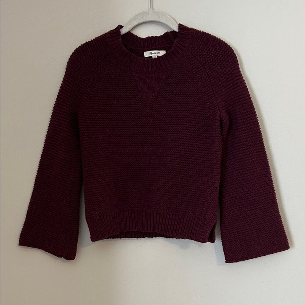Madewell Women's Burgundy Sweater